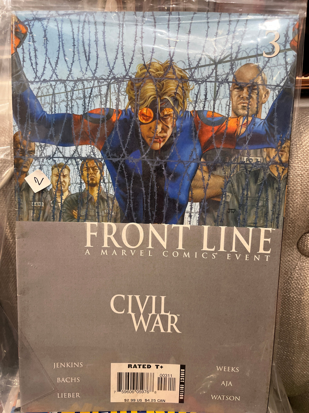Front Line A Marvel Comics Event Civil War #3