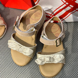 Stride Rite Gold Kid Sandals USED