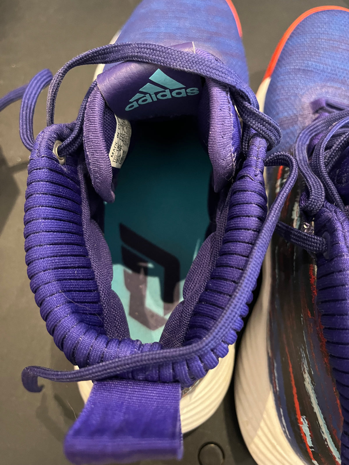 Adidas Dame 5 Basketball Collegiate Purple 10.5 Men’s