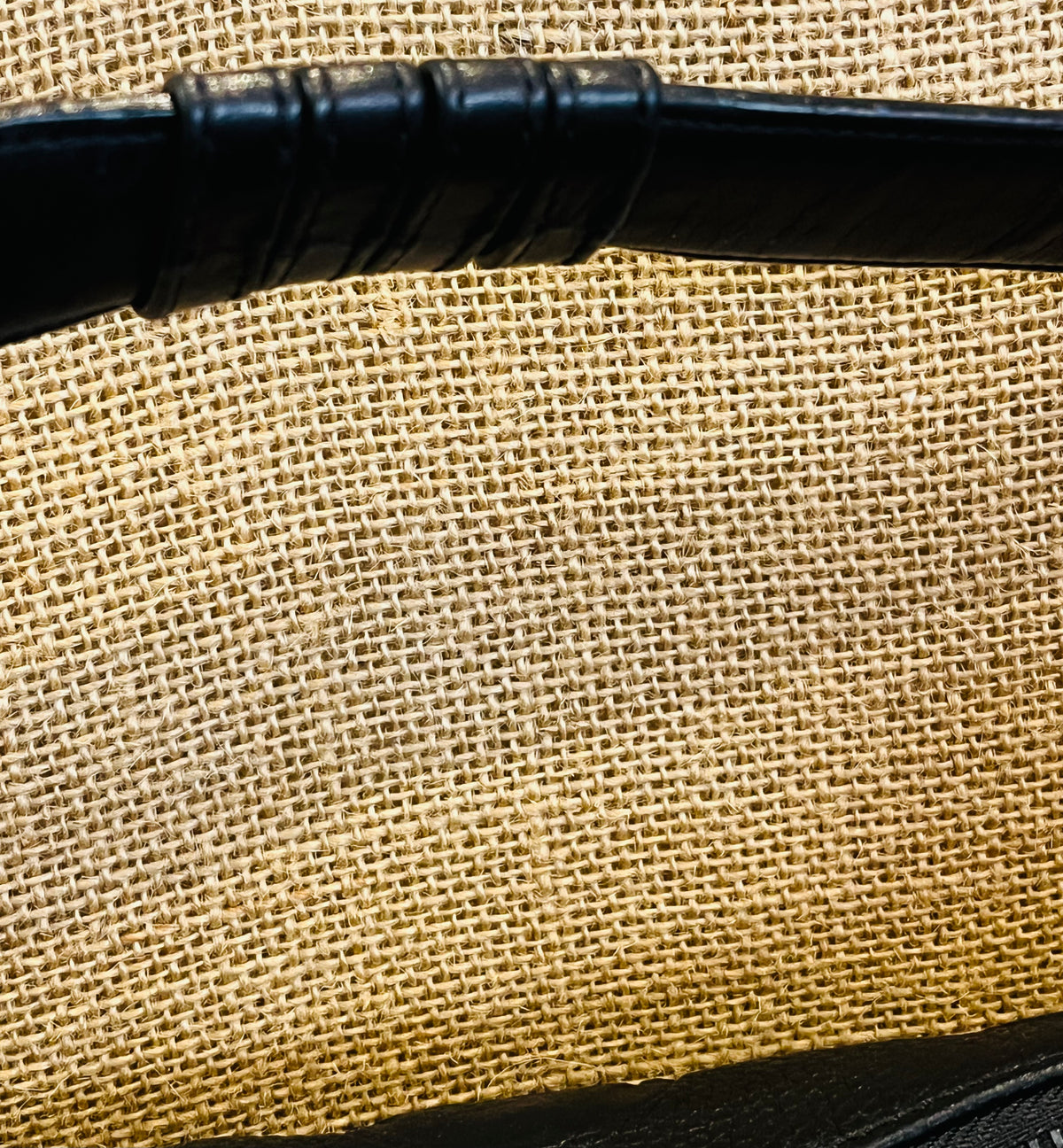 IO Pelle 14” Black Skulls Shoulder Zip Bag Italian Leather Exc Condition! used