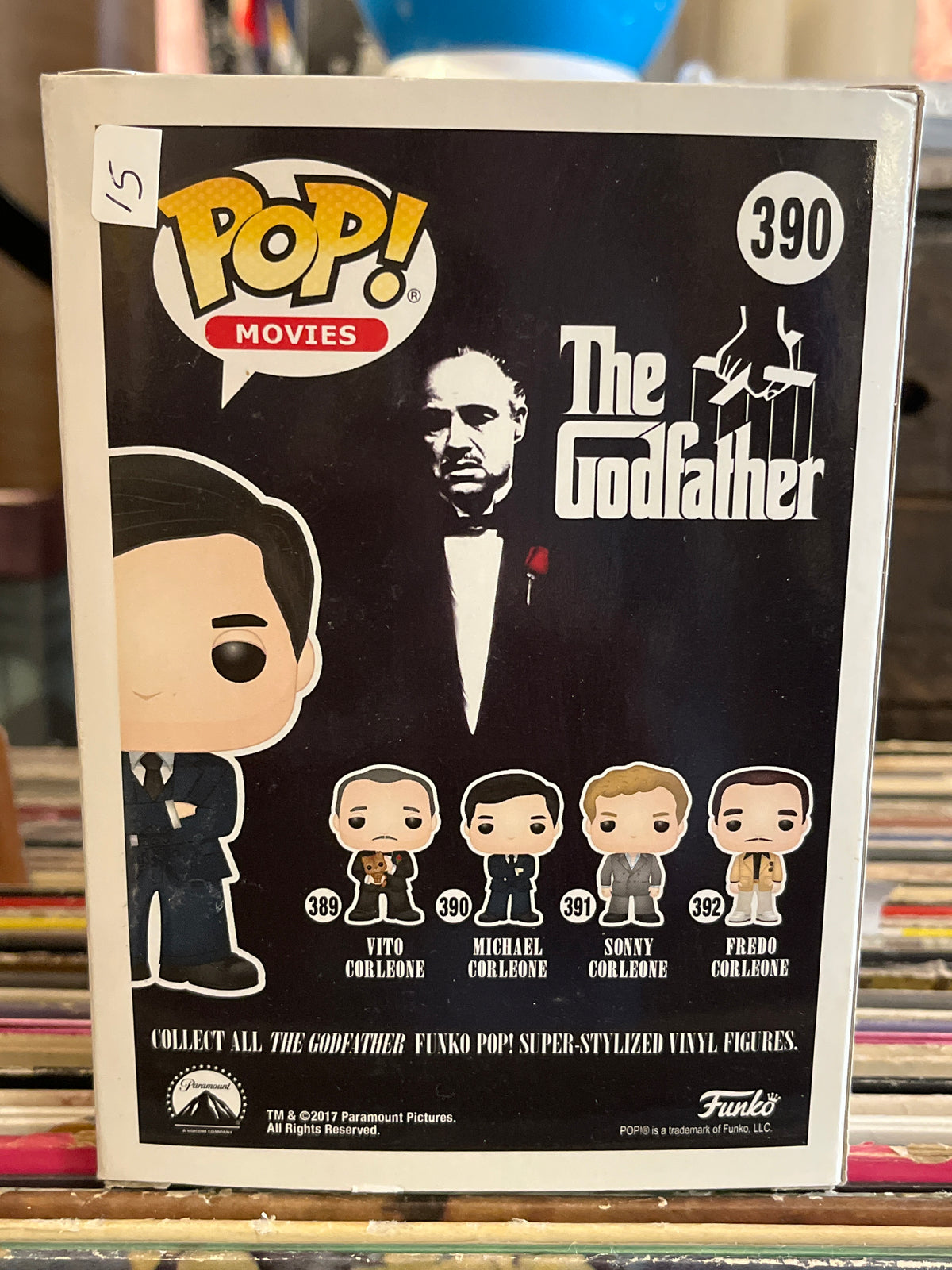Pop The Godfather Michael Corleone #390 Vinyl Figure