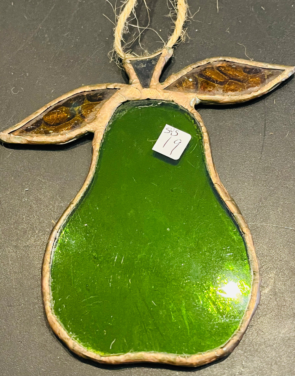 VTG Pear Medium Stained Glass