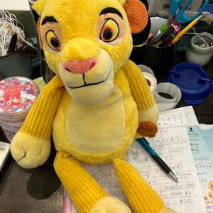 Scensty Simba Plush USED