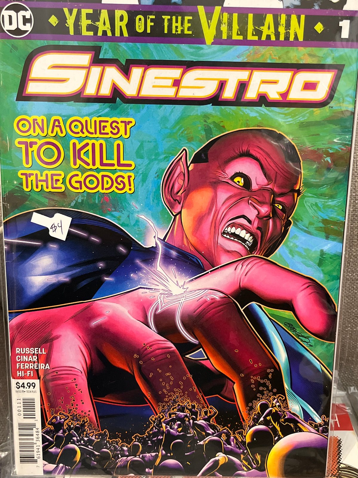 DC Comics Year of the Villain On A Quest to Kill the Gods!