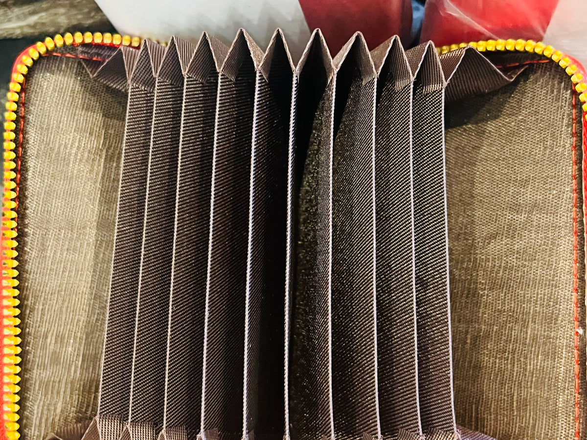 Vegan Leather Small 4” Zip Around Wallets - Muliple Colors New