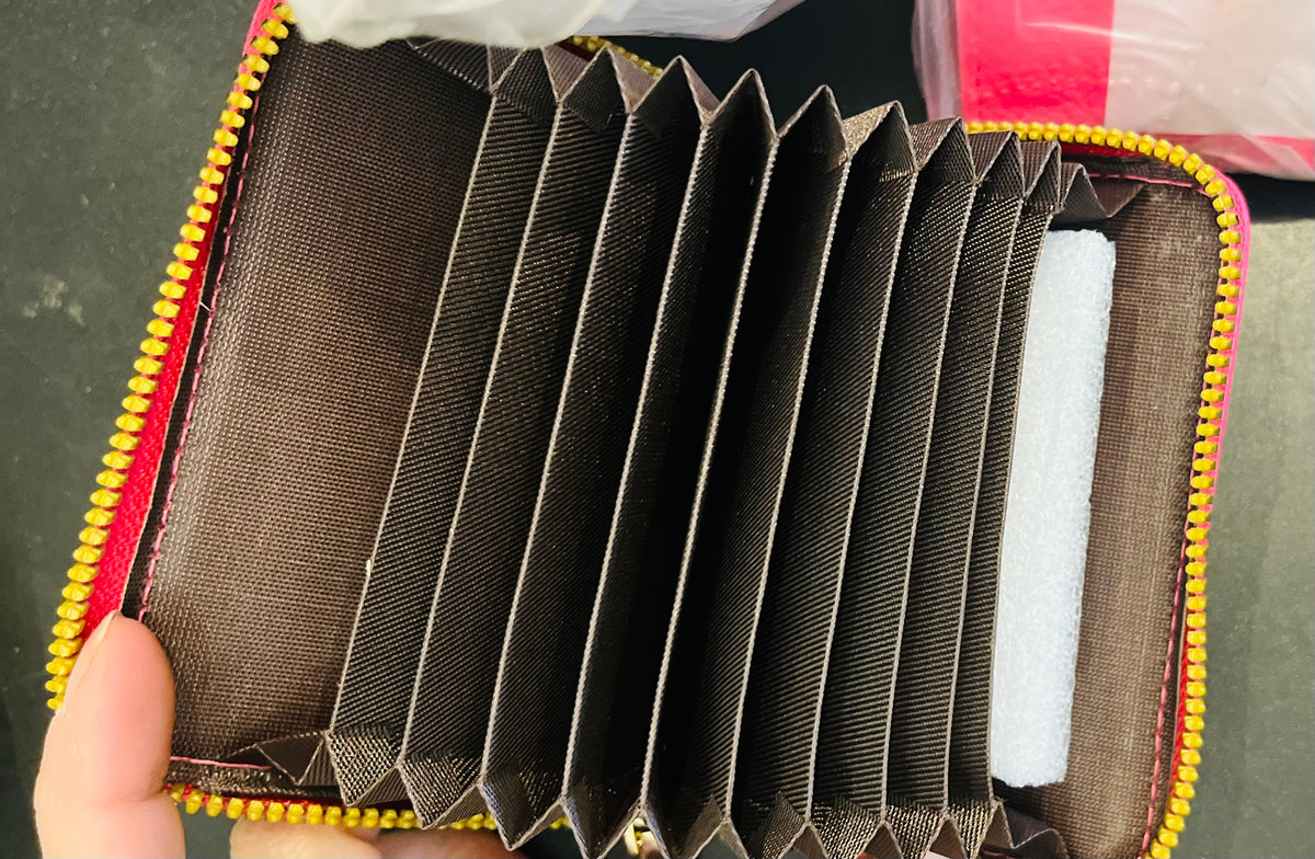 Vegan Leather Small 4” Zip Around Wallets - Muliple Colors New