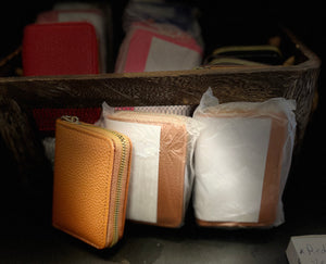 Vegan Leather Small 4” Zip Around Wallets - Muliple Colors New