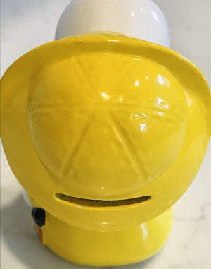 VINTAGE SNOOPY MONEY BANK W STOPPER 1965 United Feature Syndicate USED