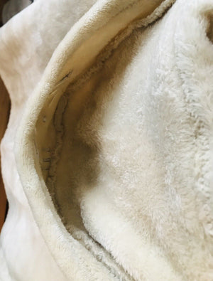 TIGER Tan Baby Hooded Soft Blanket with Ears! Cuddly! Snuggly!