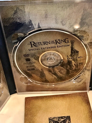 The Lord of the Rings: The Return of the King (DVD, 2004, 4-Disc Set USED