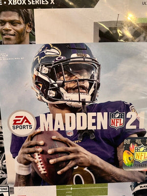 Madden NFL 21 - Microsoft Xbox One XBOX Series X 4K Ultra HD USED