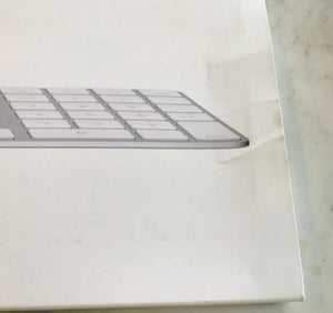 Magic Keyboard iPad Pro BOX & MANUAL ONLY & Plastic Covering- Parts - USED