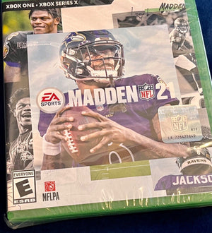 Madden NFL 21 - Microsoft Xbox One XBOX Series X 4K Ultra HD USED