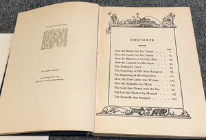 1912 JUST SO STORIES RUDYARD KIPLING: HOW THE ELEPHANT GOT HIS TRUNK Used