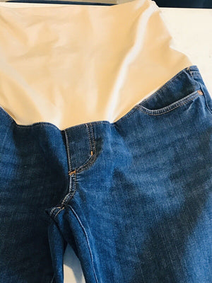 LOFT Maternity Jeans Straight Leg 6PM USED