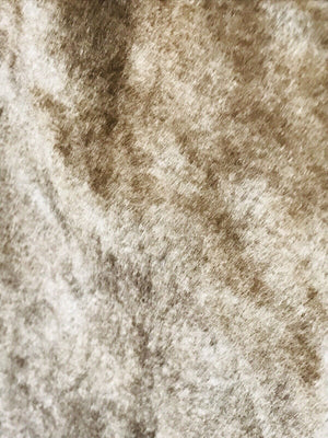 OLD NAVY Brown Faux Fur Toddler Vest W Button Closure - Sz2T - USED