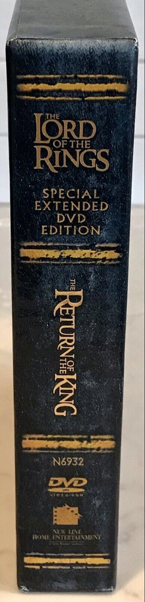 The Lord of the Rings: The Return of the King (DVD, 2004, 4-Disc Set USED