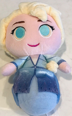 FUNKO ELSA FROZEN 8” Big Blue Eyes Soft Plush Toy Disney - Excellent Condition! USED