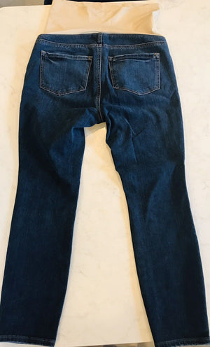 LOFT Maternity Jeans Straight Leg 6PM USED