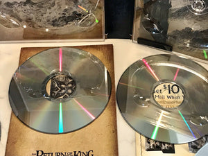 The Lord of the Rings: The Return of the King (DVD, 2004, 4-Disc Set USED