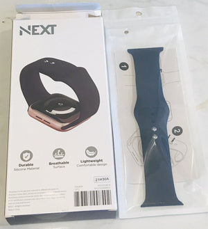 USED Apple Sport Band for Watch Series 1-6 - NAVY, Size Regular (38/40mm) Sealed Bag
