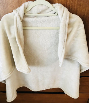 TIGER Tan Baby Hooded Soft Blanket with Ears! Cuddly! Snuggly!