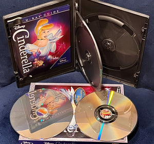 Cinderella (Blu-ray/DVD, 2012, 2-Disc Set, Diamond Edition +Tangled Short USED