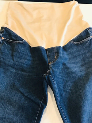 LOFT Maternity Jeans Straight Leg 6PM USED