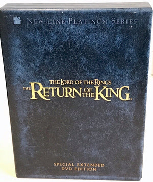 The Lord of the Rings: The Return of the King (DVD, 2004, 4-Disc Set USED