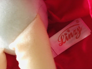 Linzy Dancer Huggable Hot Pink Dress & Sparkly Ballet Shoes Soft Doll Toy USED