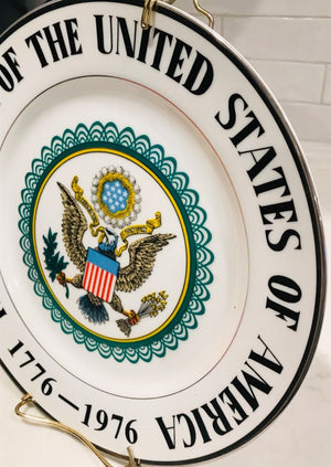 The Great Seal of The U.S.A. AMERICA Decorative Plate 10” Excellent CONDITION!
