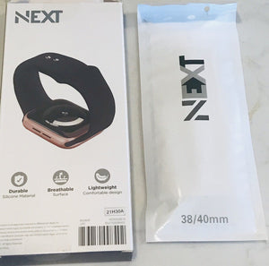 USED Apple Sport Band for Watch Series 1-6 - NAVY, Size Regular (38/40mm) Sealed Bag