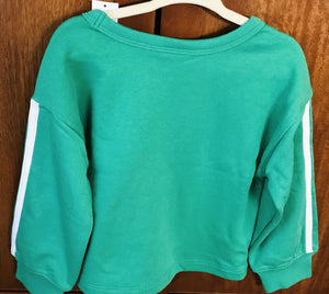 Baby Gap Disney Minnie Green and White Cheerleader 3T Sweatshirt USED