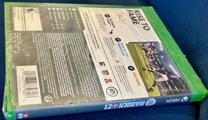 Madden NFL 21 - Microsoft Xbox One XBOX Series X 4K Ultra HD USED