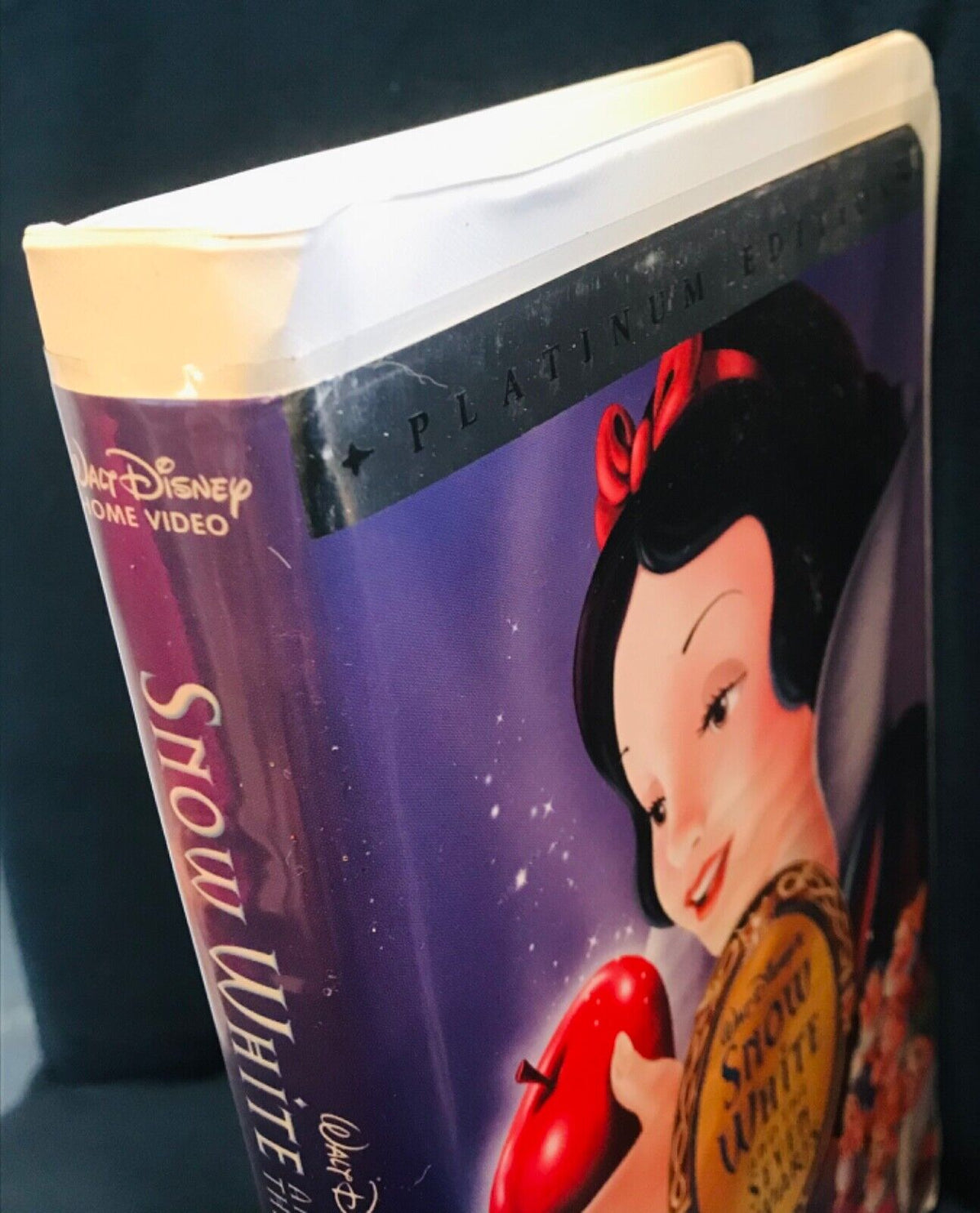 Snow White and the Seven Dwarfs (VHS, 2001, Platinum) Used w Booklet!