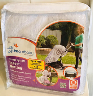 Travel System Insect Netting VALUE PACK Strollers Carriers/Play-yard Carrier New