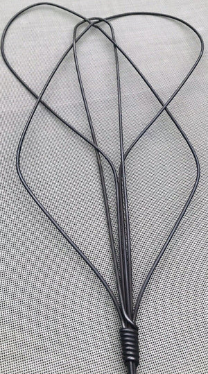 Antique Primitive Twisted Iron Rug /Carpet Beater 29” With Wooden Handle USED