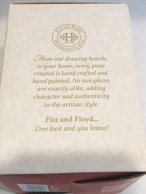 Travel Mugs by Fitz & Floyd Xmas “Baby It’s Cold Outside” 11oz Porcelain W Lid