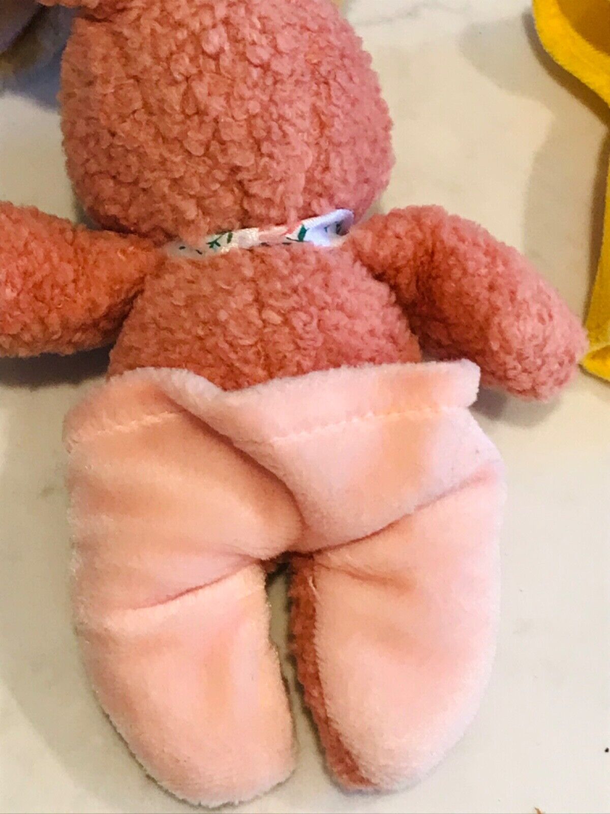 VINTAGE LOT: Two USED Hallmark Love Kiss Kiss Bears +1 Shirt & Mary Meyer Pink Bunny