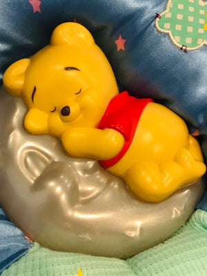2003 Fisher-Price Winnie The Pooh Moon Beam Musical Soother GREAT Condition! USED