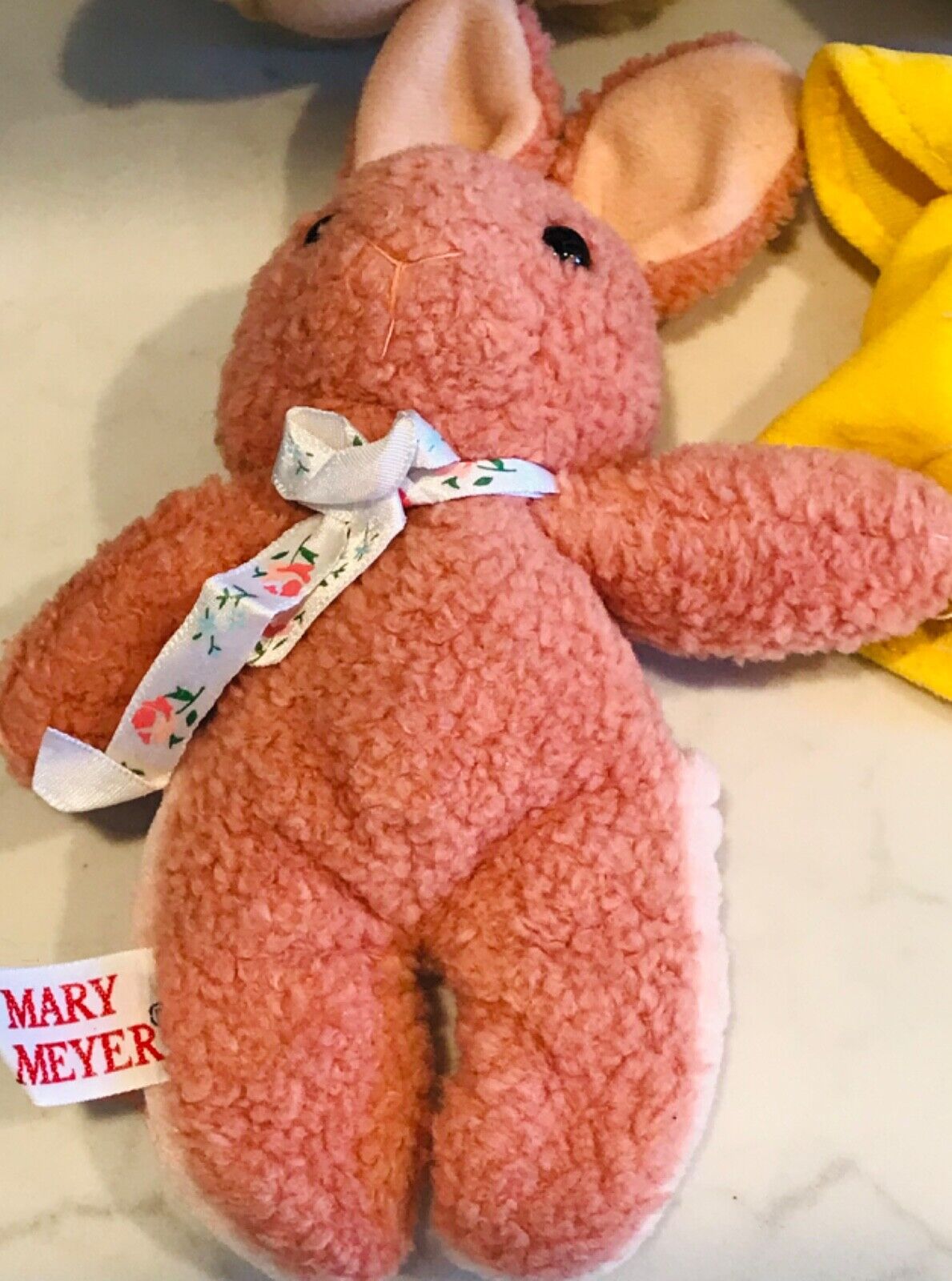 VINTAGE LOT: Two USED Hallmark Love Kiss Kiss Bears +1 Shirt & Mary Meyer Pink Bunny