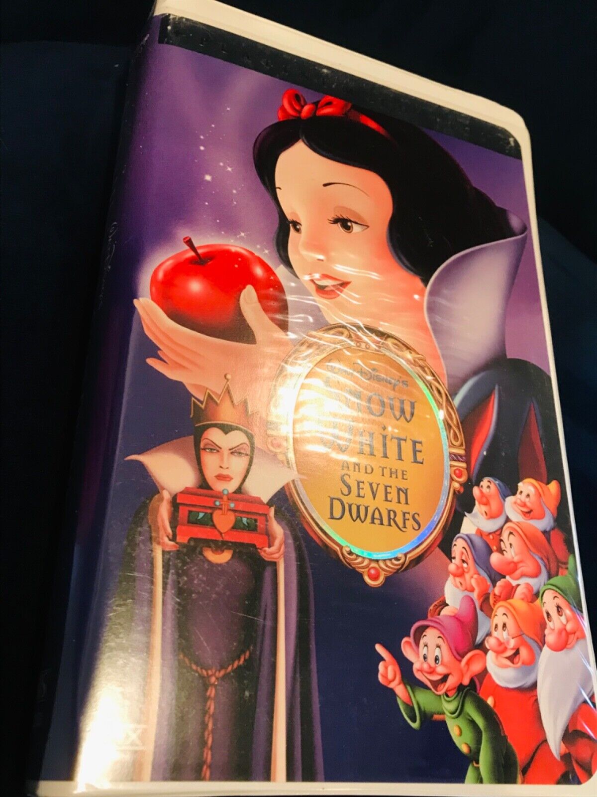Snow White and the Seven Dwarfs (VHS, 2001, Platinum) Used w Booklet!