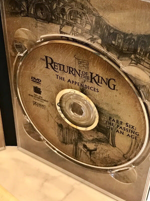 The Lord of the Rings: The Return of the King (DVD, 2004, 4-Disc Set USED