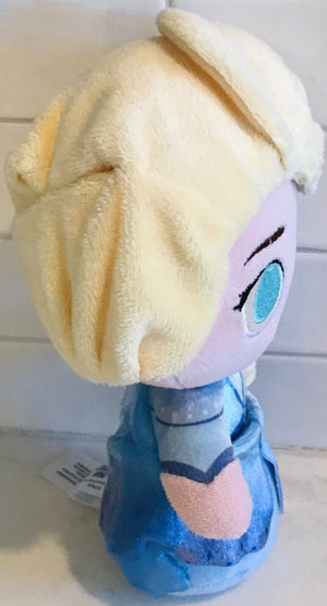 FUNKO ELSA FROZEN 8” Big Blue Eyes Soft Plush Toy Disney - Excellent Condition! USED