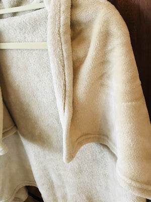 TIGER Tan Baby Hooded Soft Blanket with Ears! Cuddly! Snuggly!