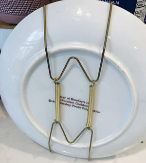 USED Cover Of Hershey's 1934 Chocolate Cookbook Plate 1980 Hershey W Plate Hanger